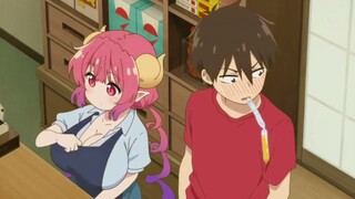 Taka is peaking Illulu breast shy moment | ( kobayashi san chi no maid dragon S )