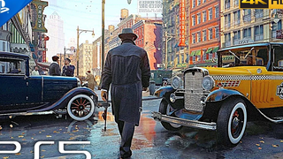 (PS5) เกมเพลย์ Mafia Definitive Edition กราฟิกที่สมจริงสูงเป็นพิเศษ 4K HDR
