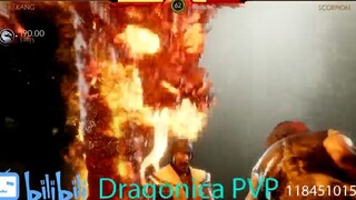 Đối đầu với a scorpion và pha ra chưởng cực đỉnh #rongden