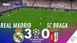 REAL MADRID vs. BRAGA [3-0] HIGHLIGHTS • Simulación & Recreación de Video Juego