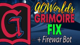 AQW - Grimoire FIXED and WORKING! | FIREWAR Quest Bot | Grimoire 3.8+ PRO