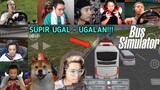 Reaksi Obit & Frost Diamond Menjadi Supir Bus Bar - Bar, UGAL - UGALAN!!! | Bus Simulator Indonesia