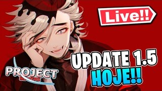 *LIVE ON!!* AGUARDANDO O UPDATE 1.5 DO PROJECT SLAYERS | Roblox - GG Games