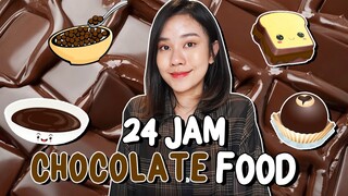 24 JAM MAKAN YANG RASA COKLAT DOANG !