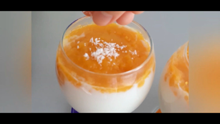 Sữa chua xoày dầm thức uống bổ dưỡng #amthucngon