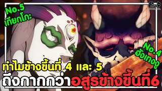 (สปอย)ดาบพิฆาตอสูร - ทำไมข้างขึ้นที่ 4 และ 5 ถึงกากกว่าอสูรข้างขึ้นที่6 [KOMNA CHANNEL]