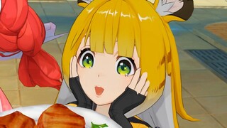 Yuzuha: We are being targeted by a hungry tiger!