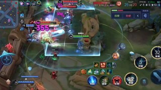 As a child, caught in the game