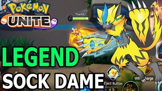 POKEMON UNITE - Lên 2 Đồ Dame Cho ZERAORA Nhanh Như Tia Chớp Vàng Liên Quân Top Game Android Ios