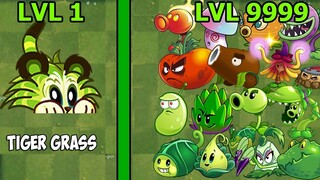 CÂY MỚI TIGER GRASS QUÁ ĐỈNH Plant Vs Zombie 2 Hoa Quả Nổi Giận 2 pvz2 TOP GAME CỰC HAY ANDROID IOS