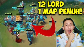 REKOR 12 LORD 1 MAP PENUH! TEKNIK SENGAJA GA KE BINTANG 3 UNTUK MENANG!  | Magic Chess Indonesia