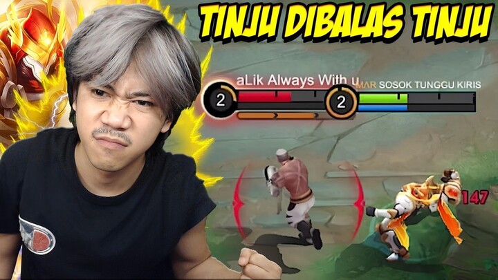 APAKAH INI YANG DISEBUT TINJU DI BALAS TINJU KALAU BEGITU MARI KITA ADU - Mobile legends