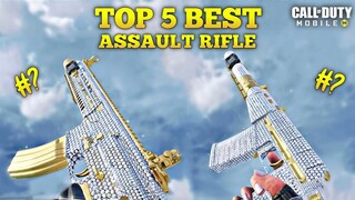 Top 5 Best AR Guns in CODM Season 1 | Gunsmith Loadout/Class Setup | Cod Mobile