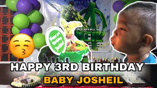 3RD BIRTHDAY NG PINSAN KO NA SI JOSHEIL (MUKBANG LAYTCH)