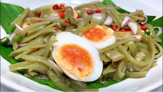 ยำสายบัวไข่ต้ม by ครัวแล้วแต่เอ๋จ้าา