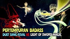 Pertempuran Badass!!!Duet Sang Rival Vs Licth Of Sword Magic