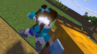 Encounters steve character friends - minecraft animation