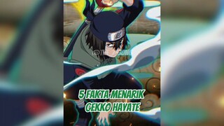 5 FAKTA MENARIK GEKKO HAYATE| SANG NINJA AHLI PEDANG DARI KONOHA