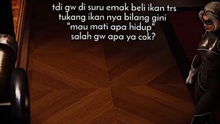 bagian 20 kata" | salah gua apa Cok :(