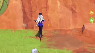 [Genshin Impact] Stone, Coconut, Dragon Dealer/Hidden Achievement "Give Cat Food to Shrimp Gun"/Trav
