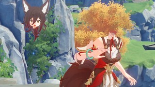 Tingyun's body was in trouble, but her head came to the rescue