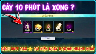 Free Fire | Mẹo cày Buff Sao sự kiện "Ngày Booyah" Trong 10p nhanh nhất | Báo Hồng Gaming