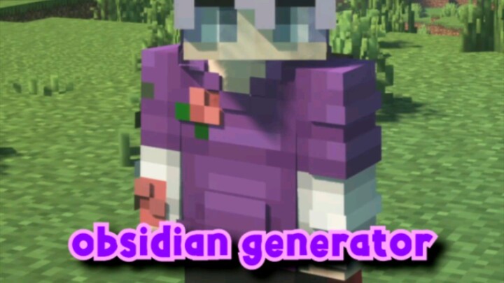 Cara Membuat Obsidian Generator Di Minecraft