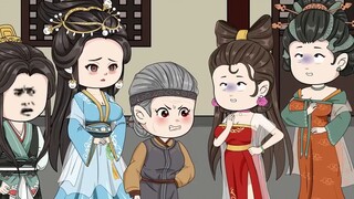 Traveling through to ancient times, his house was raided at the beginning. He had to empty the royal