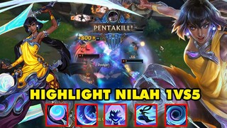 Cận cảnh sức mạnh 1vs5 của tướng mới NILAH trong LMHT - Xạ Thủ Cận Chiến | Highlight Nilah LOL