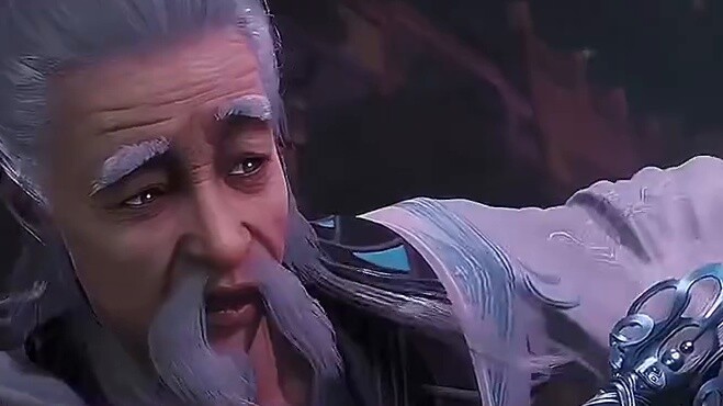 Changshou used his master's character to fight three people alone. He was really afraid of not being
