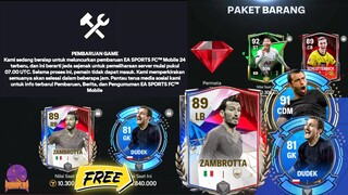 BAHAS TUNTAS UPDATE BESAR HARI INI! BAWA PULANG PEMAIN ICON GG GRATIS ZAMBROTTA FC MOBILE YUAHPLAY!