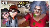 NEW UPDATE - GANGGU KENCAN BU TEMPE - PRANK GURU JAHAD - Scary Teacher 3D Part 43