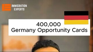 Germany Needs 400,000 Skilled Worker