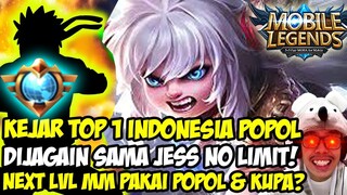 OTW TOP 1 INDONESIA POPOL KUPA FT. JESS NO LIMIT - Mobile Legend