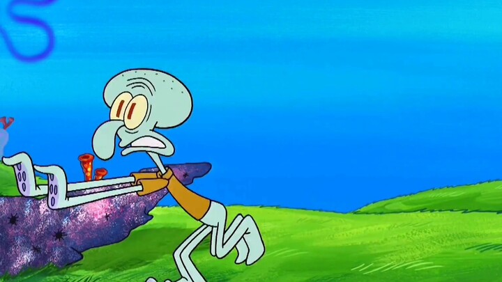 Do you know how the original starfish eat? Patrick degenerates into a primitive starfish and shows h