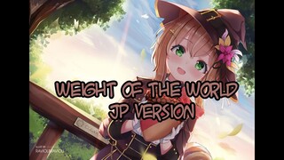 [Hololive Vietsub Cover Song] Ayunda Risu-  Weight of the World (Japanese Ver.)