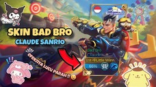 REVIEW SKIN CLAUDE SANRIO, BADTZ MARU NYA BIKIN GEMES !! 😍 || MOBILE LEGENDS