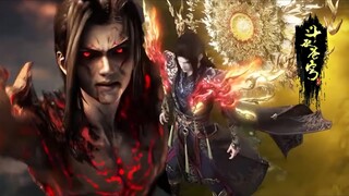 Pertempuran episode 178 Roh Sisa memori Saint Huang Quan Setengah langkah ke kelas Dou Di