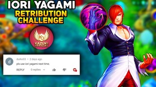 IORI YAGAMI RETRIBUTION CHOU CHALLENGE! (ACCEPTED)