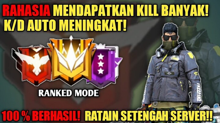 AUTO BOOYAH!! TIPS & TRIK CARA MENDAPATKAN KILL BANYAK SAAT BERMAIN RANKED - GARENA FREE FIRE