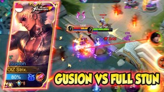 AKHIRNYA PUSH HYPER GUSION LAGI, GUSION VS FULL STUN - GUSION FASTHAND GAMEPLAY #145