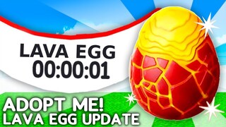 Adopt Me LAVA EGG UPDATE!? New Pets