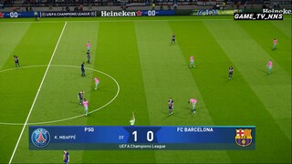 PSG vs BAR tỉ số đang là 1-0 nghiêng về PSG #gametonghop