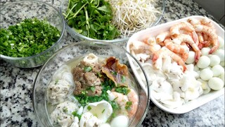 Hủ Tiếu Mực - Cách làm HỦ TIẾU HẢI SẢN ngon - Món Ăn Ngon Mỗi Ngày