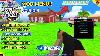 Dude Theft Wars Mod Versi 0.9.0.8 Terbaru 2023 - No Password & Bisa Multiplayer!!