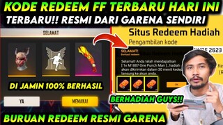 KODE REDEEM FREE FIRE TERBARU 21 MARET 2023 HARI INI