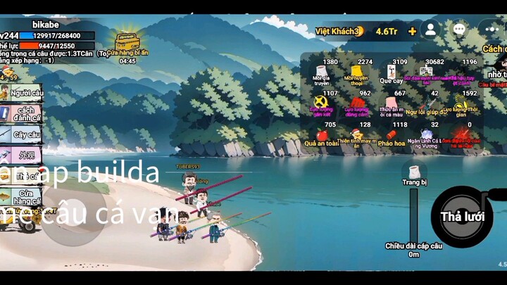áp builda game câu cá vạn cân