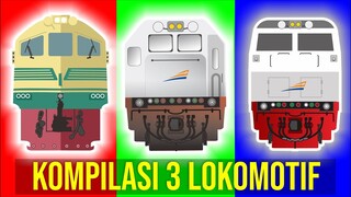 Kompilasi 3 Lokomotif