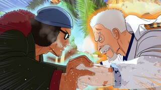 GARP DÉVOILE LA PUISSANCE ROYALE DU NOUVEAU HAKI BLEU CONTRE KUZAN ! CHAPITRE 1081 RÉACTION