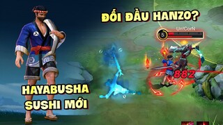 Tốp Mỡ | HAYABUSHA BẬC THẦY SUSHI MỚI: ĐỐI ĐẦU HANZO! SKILL 2 TỈ LỆ TRÚNG 95%? | MLBB